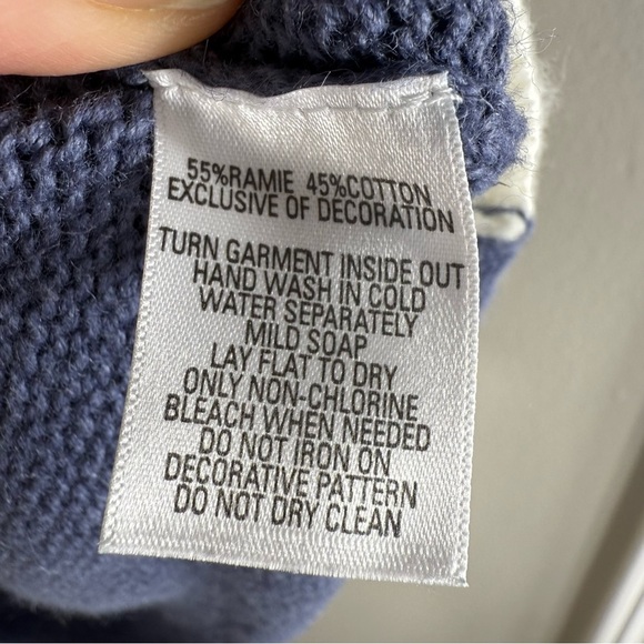 Christmas Sweater Embroidered sequins Faux Fur Trim Holiday Santa Reindeer MP - Picture 5 of 6